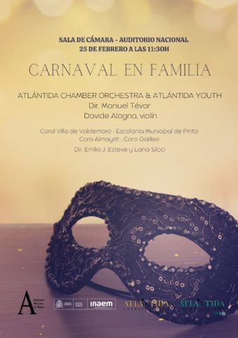 La Atlántida Chamber Orchestra, dirigida por Manuel Tévar, ofrecerá el concierto Carnaval en Familia el día 25 de febrero en el Auditorio Nacional de Madrid - 1, Foto 1