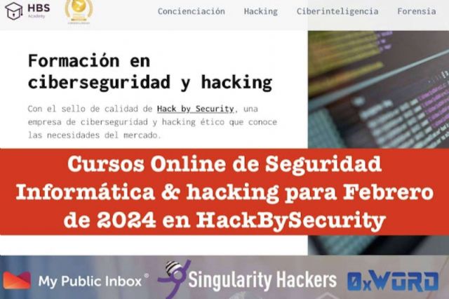 Nuevos cursos de Inteligencia Artificial, OSINT y Hacking de la mano de Hack by Security - 1, Foto 1