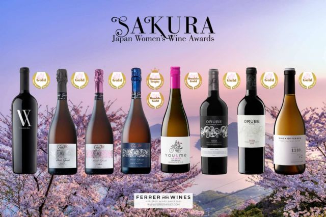 Triunfo de Ferrer Wines en los Premios Sakura Japan Women´s Wine 2024 con múltiples oros y dobles oros - 1, Foto 1