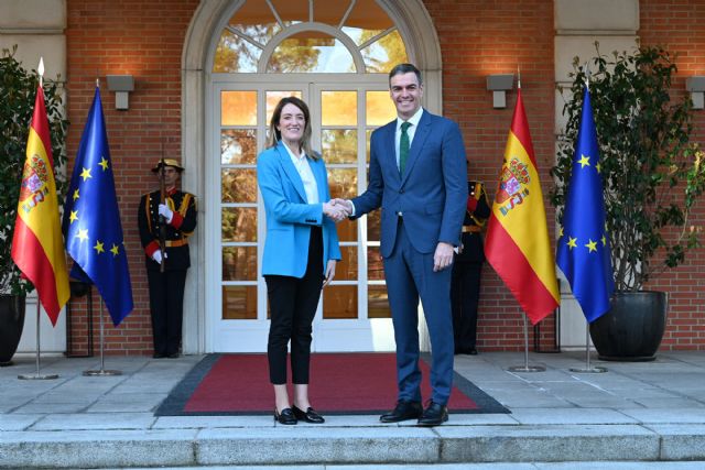 El presidente del Gobierno se reúne con la presidenta del Parlamento Europeo - 1, Foto 1