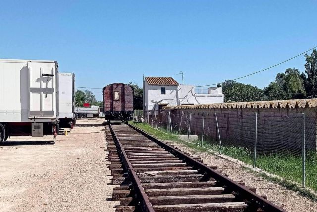 Ampliación de vías en la base de restauración de material histórico de la Fundación del Patrimonio Ferroviario - 1, Foto 1