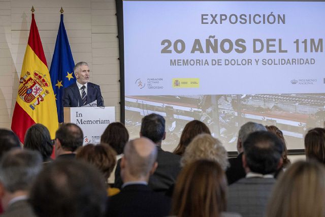 Grande-Marlaska: El 11M, la sociedad española volvió a demostrar que no hay terrorismo capaz de doblegarla - 1, Foto 1