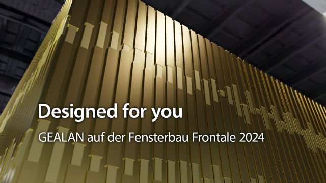 Designed for you: GEALAN presenta su innovador stand en la Feria Fensterbau Frontale 2024 - 1, Foto 1