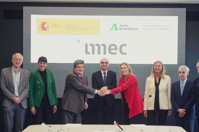 El Gobierno, la Junta de Andalucía e IMEC firman un Memorándum de Entendimiento para poner en marcha un centro de innovación de chips de obleas de 300 milímetros - 1, Foto 1