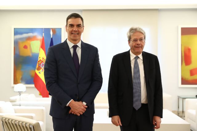 Sánchez traslada a Gentiloni la resiliencia y fortaleza de la economía española en un contexto de incertidumbre - 1, Foto 1