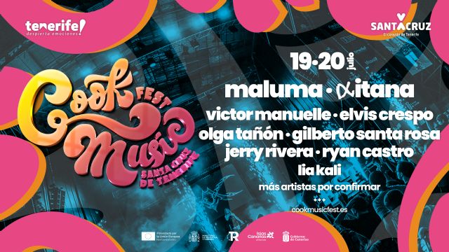 Maluma encabeza el espectacular cartel del Cook Music Fest 2024 en Tenerife - 1, Foto 1