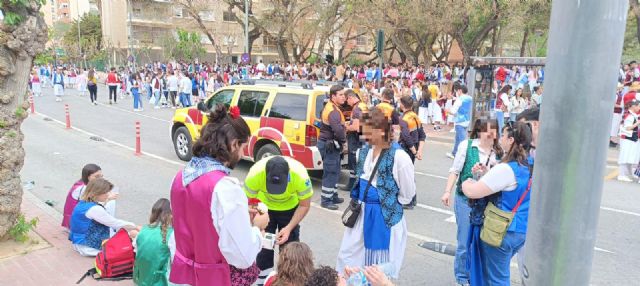 El dispositivo sanitario desplegado por la ciudad de Murcia con motivo del Bando de la Huerta ha realizado un total de 375 asistencias - 1, Foto 1