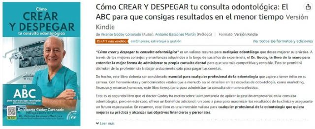 El libro ´Cómo Crear y Despegar tu Consulta Odontológica´ del Dr. Godoy se convierte en Best Seller - 1, Foto 1