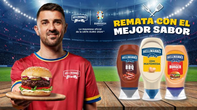 Villa reaparece por la Eurocopa para promocionar las salsas Hellmann´s - 1, Foto 1