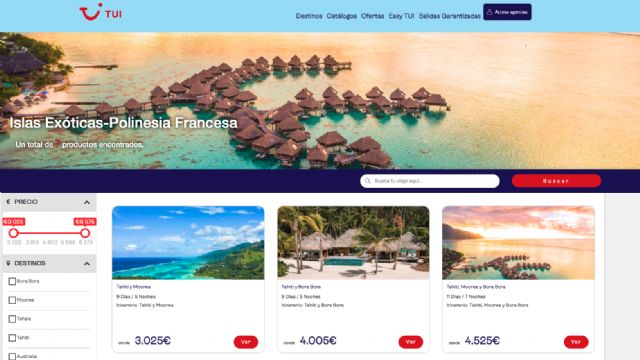 TUI Spain y Tahiti Tourisme se unen en una nueva campaña conjunta para promocionar Las Islas de Tahiti - 1, Foto 1