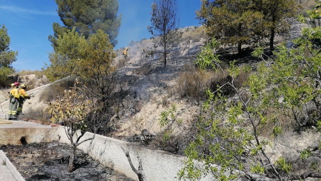 Conato de incendio forestal en el Cabezo de Los Frailes en Calasparra - 1, Foto 1