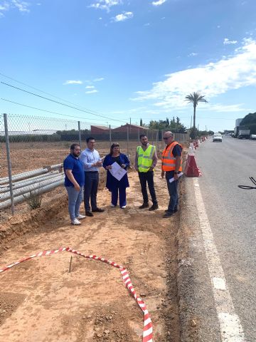 Las obras de acondicionamiento de la entrada a San Cayetano estarán listas en tres meses - 1, Foto 1