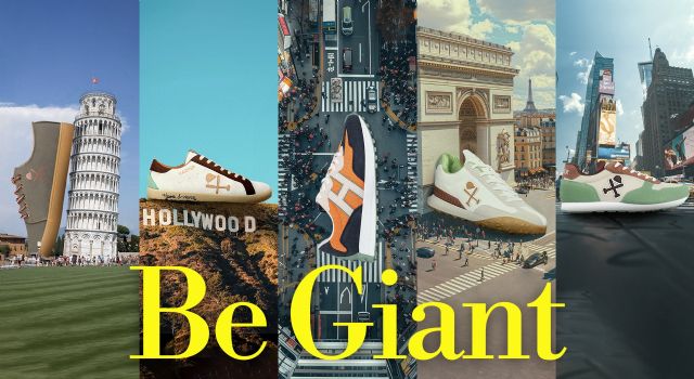 Las zapatillas de Harper & Neyer invaden las calles en su campaña Be Giant - 1, Foto 1