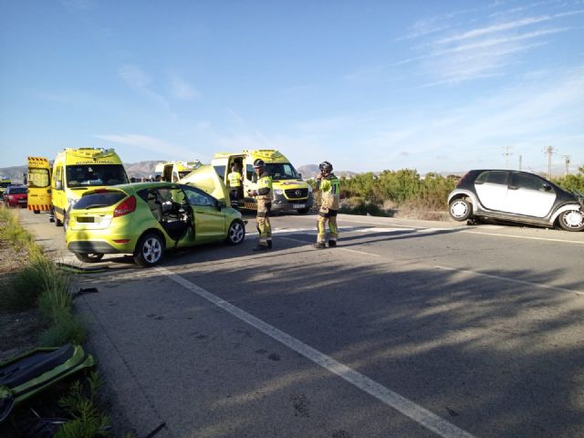 Accidente de tráfico con 6 personas heridas ocurrido en Bolnuevo - 1, Foto 1