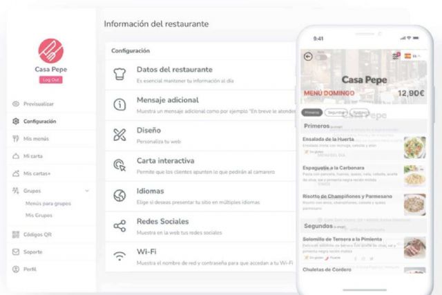 Cartas QR todo en uno para la gestión de pedidos de Menu - 1, Foto 1