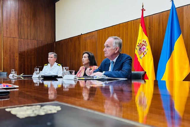 Robles participa por videoconferencia en una nueva reunión del Grupo de Contacto para la Defensa de Ucrania - 1, Foto 1