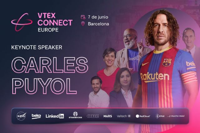 El legendario Carles Puyol estará presente en el VTEX CONNECT EUROPA - 1, Foto 1