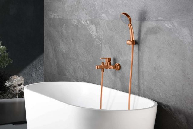 El oro rosa cepillado, la tendencia de actualidad en elementos para baños que ofrece IMEX Products - 1, Foto 1