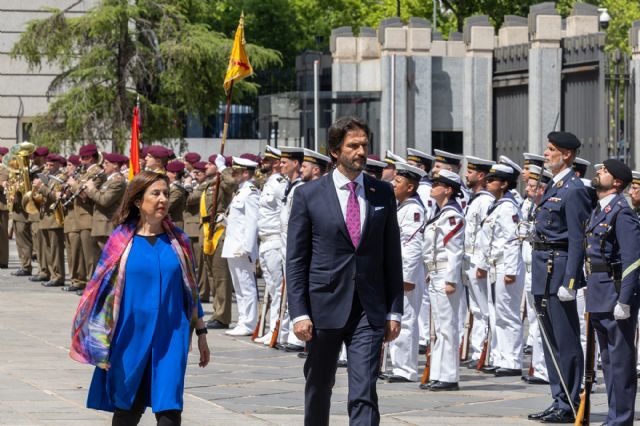 La ministra de Defensa recibe a su homólogo eslovaco, Robert Kaliňák, en visita oficial a España - 1, Foto 1