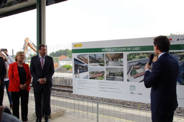 Óscar Puente anuncia que la nueva estación de tren de Lugo estará lista en 2025 y transformará la movilidad de la ciudad - 1, Foto 1