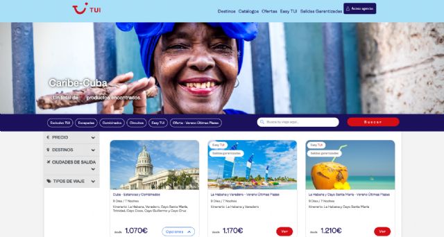 TUI Spain y la cadena hotelera Meliá Cuba, juntas en una campaña para promocionar el destino - 1, Foto 1