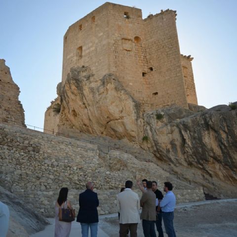 Visita a las obras de restauración del Castillo de Mula - 1, Foto 1