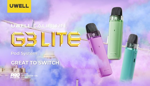 UWELL presenta CALIBUR G3 LITE y GPP (Plataforma G Pod) - 1, Foto 1