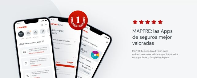 Las apps de MAPFRE se convierten en las aplicaciones de seguro mejor valoradas - 1, Foto 1