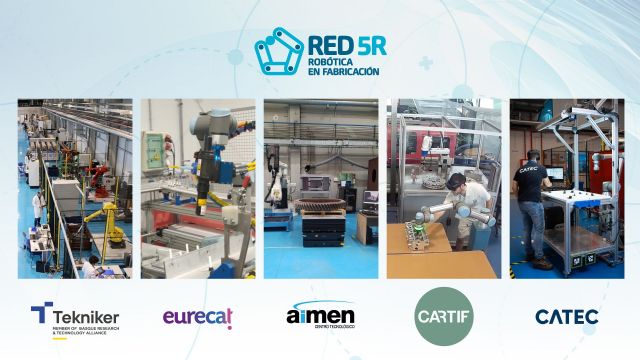 Red Cervera de Tecnologías Robóticas en Fabricación Inteligente 5R logra el intercambio tecnológico estatal - 1, Foto 1