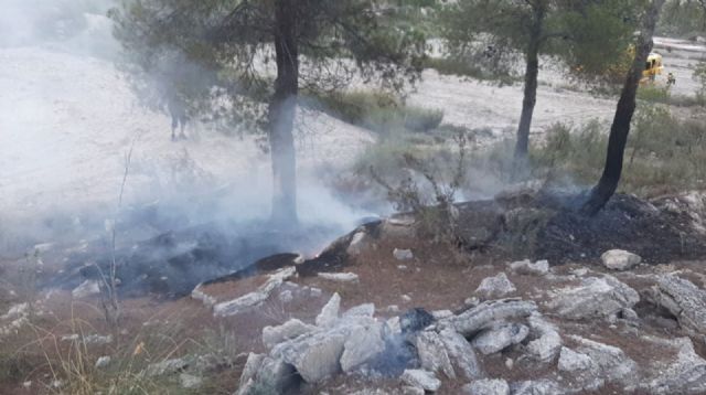 Conato de incendio forestal declarado en Salmerón, pedanía de Moratalla - 1, Foto 1