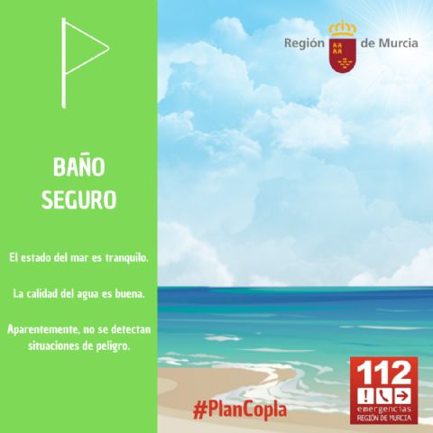 Los puestos de vigilancia de playas del Plan Copla han abierto hoy lunes, 1 de julio, todos con la bandera verde - 1, Foto 1