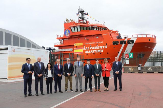 Óscar Puente presenta el buque más grande y moderno para garantizar la seguridad marítima - 1, Foto 1