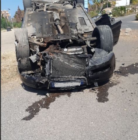 Cuatro heridos en accidente de tráfico en Águilas - 1, Foto 1