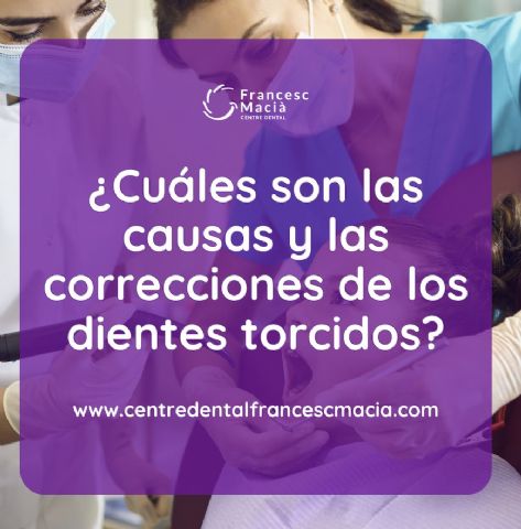 El Centre Dental Francesc Macià analiza las causas y las correcciones de los dientes torcidos - 1, Foto 1