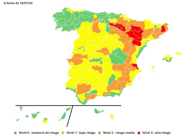 Las autoridades sanitarias activan el nivel de alerta 2 del Plan de Acciones Preventivas de los Efectos del Calor sobre la Salud para hoy 18 de julio - 1, Foto 1