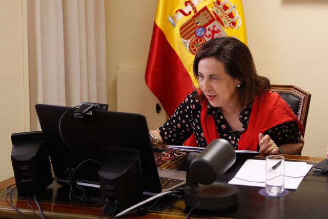 Margarita Robles mantiene una videoconferencia con Rustem Umerov, ministro de Defensa de Ucrania - 1, Foto 1