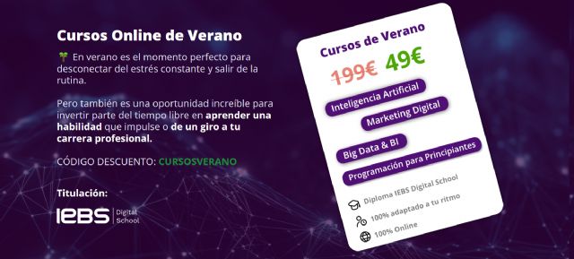 IEBS lanza un descuento del 75% para sus cursos de verano online - 1, Foto 1