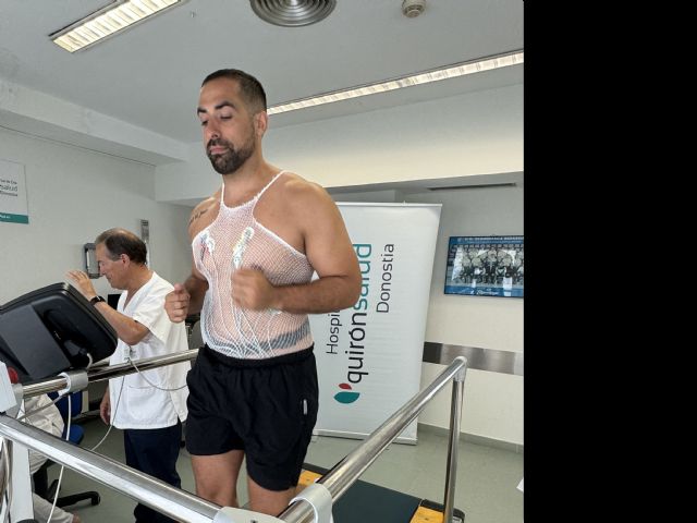 Los jugadores del Bidasoa Irún realizan los reconocimientos médicos en el Hospital de Día Quirónsalud Donostia - 1, Foto 1