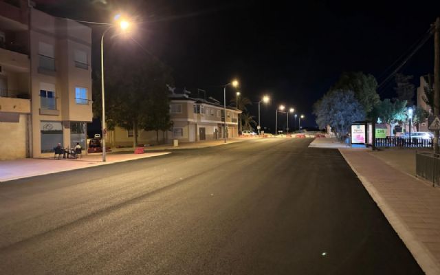 La avenida principal de Pozo Aledo es asfaltada y sus aceras renovadas - 1, Foto 1