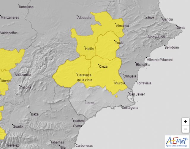 Meteorología anuncia aviso amarillo por temperaturas de 38º próximo el domingo - 1, Foto 1