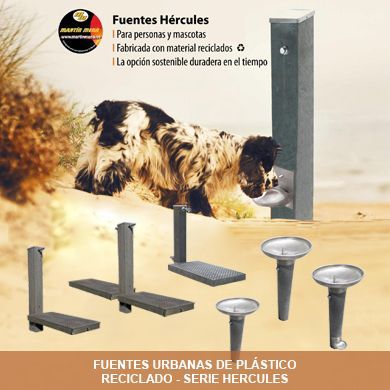 Fuentes Hércules: Plástico reciclado y sostenibilidad para el entorno - 1, Foto 1