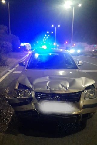 Servicios de emergencias atienden a dos heridos en un accidente de tráfico en Murcia - 1, Foto 1