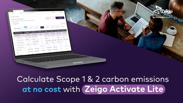 Schneider Electric lanza Zeigo™ Activate Lite, una versión mejorada de su plan de suscripción gratuito para la gestión integral de las emisiones - 1, Foto 1