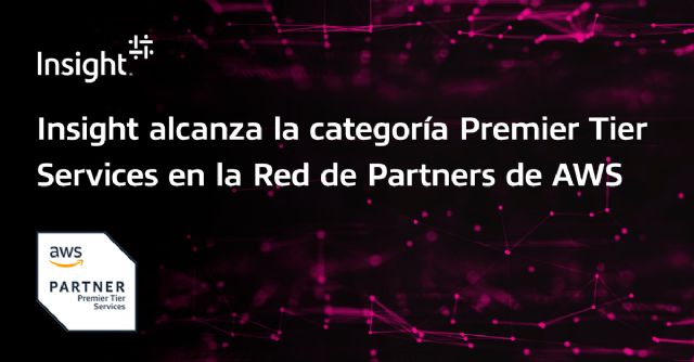 Insight alcanza la categoría Premier Tier Services en la Red de Partners de AWS - 1, Foto 1