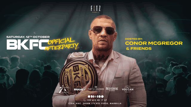 FITZ Marbella, patrocinador principal del BKFC 67, acogerá el Afterparty Oficial con Conor McGregor - 1, Foto 1