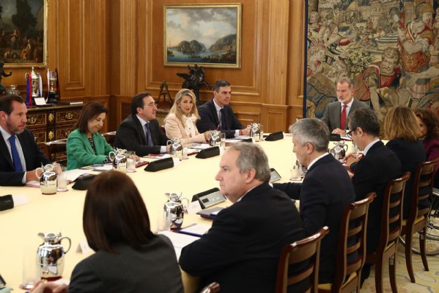 El presidente del Gobierno, Pedro Sánchez, asiste al Consejo de Seguridad Nacional - 1, Foto 1