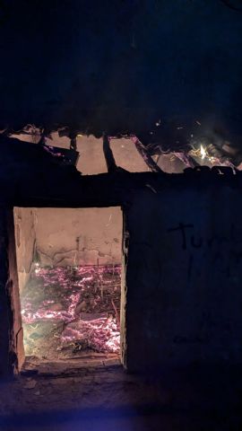 Incendio en un almacén abandonado en Villanueva del Río Segura - 1, Foto 1