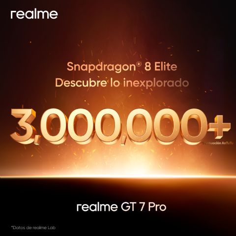 Realme anuncia la llegada a España del GT 7 Pro, primer móvil con Snapdragon 8 Elite - 1, Foto 1