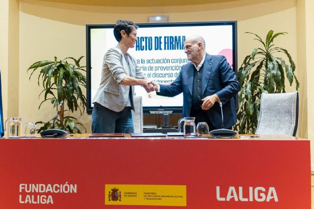 Inclusión y LALIGA firman un convenio de colaboración para combatir el discurso de odio desde el deporte - 1, Foto 1