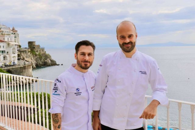 Los chefs Samuel Naveira y Alessandro Tormolino unieron sus cocinas en una cena irrepetible en Amalfi - 1, Foto 1